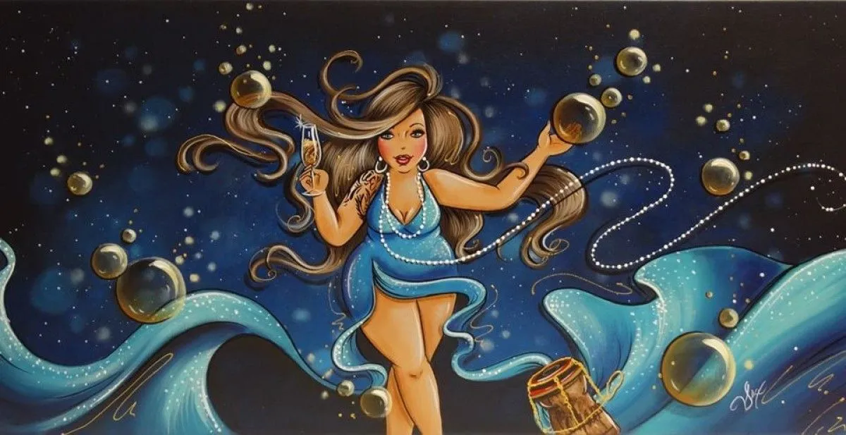 Bulles de nuit, œuvre de Isabelle Desrochers