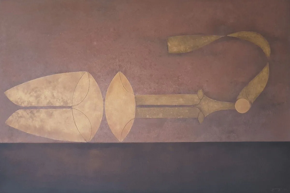 Pose Horizontal (Horizontal pose), œuvre de Jorge González Velázquez