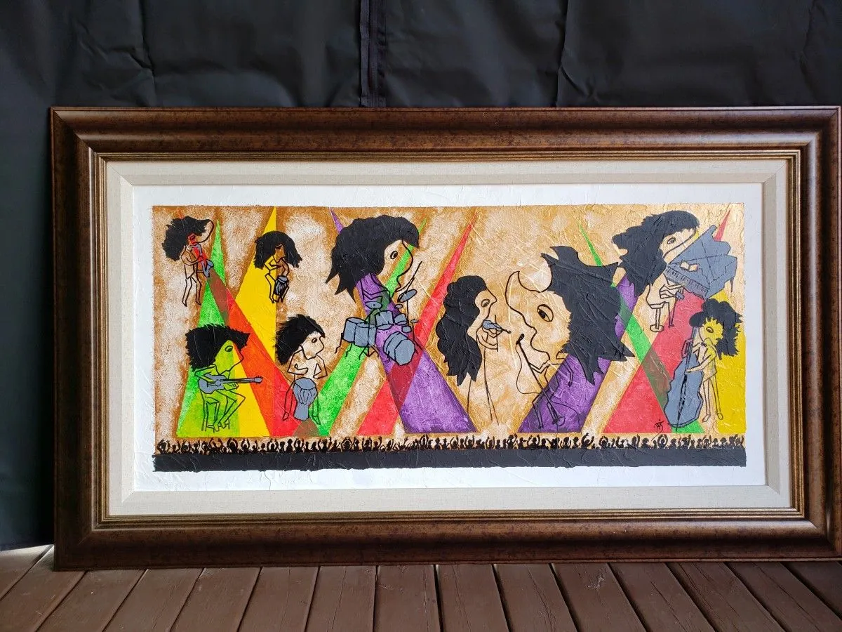 Les Flonflons, artwork by Michèle Tardif