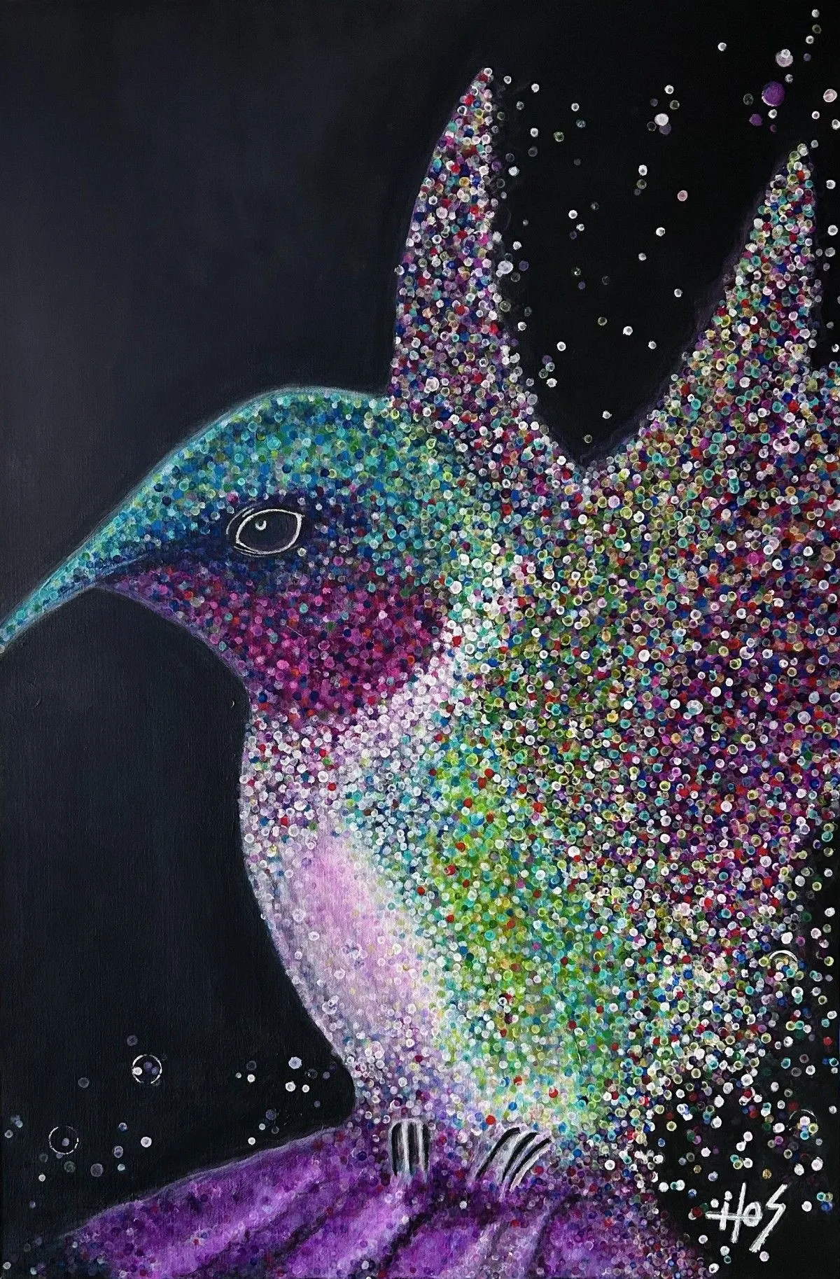 Humming_B, œuvre de Barbara Sophie Lacasse