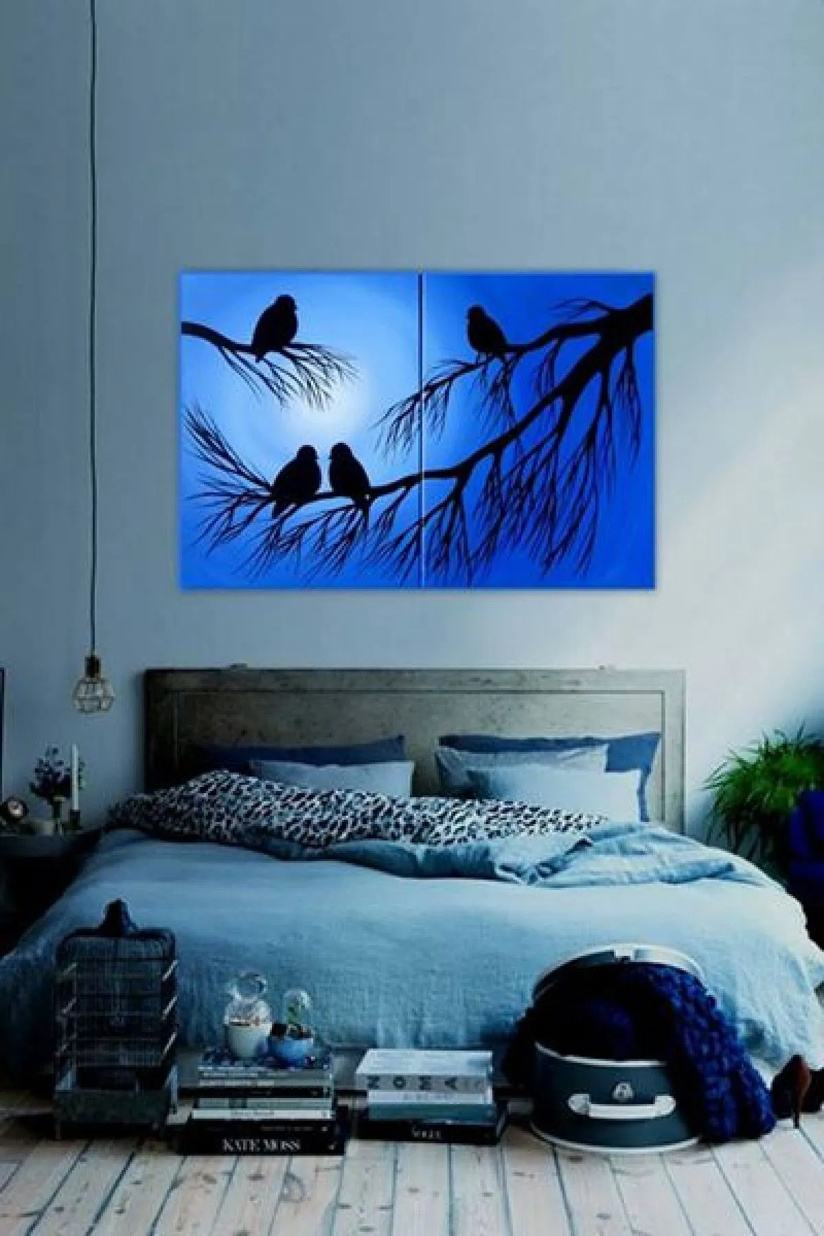 Coucher de lune, artwork by Galerie d'Art Lego