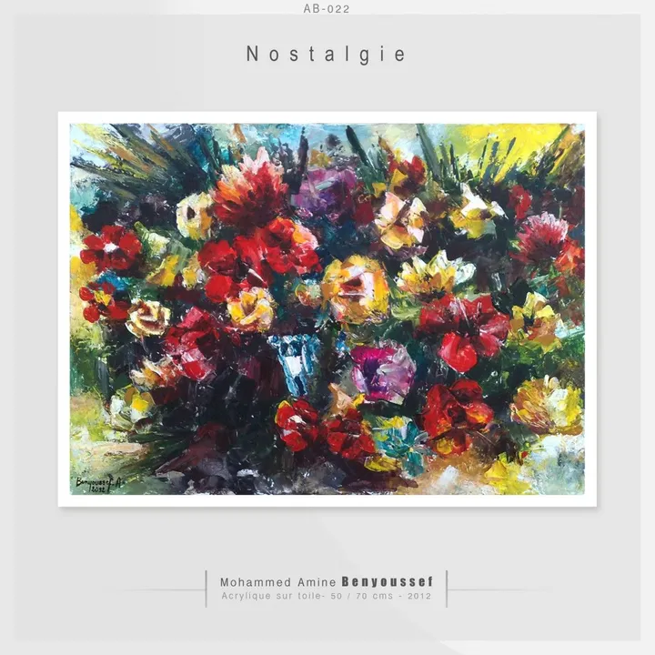 Nostalgie, artwork by Mohammed Amine Benyoussef