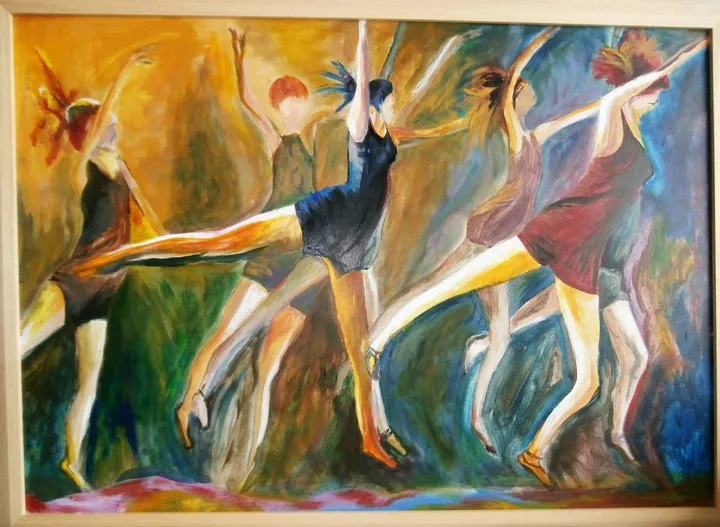 Prime ballerine, artwork by Edith Wéris