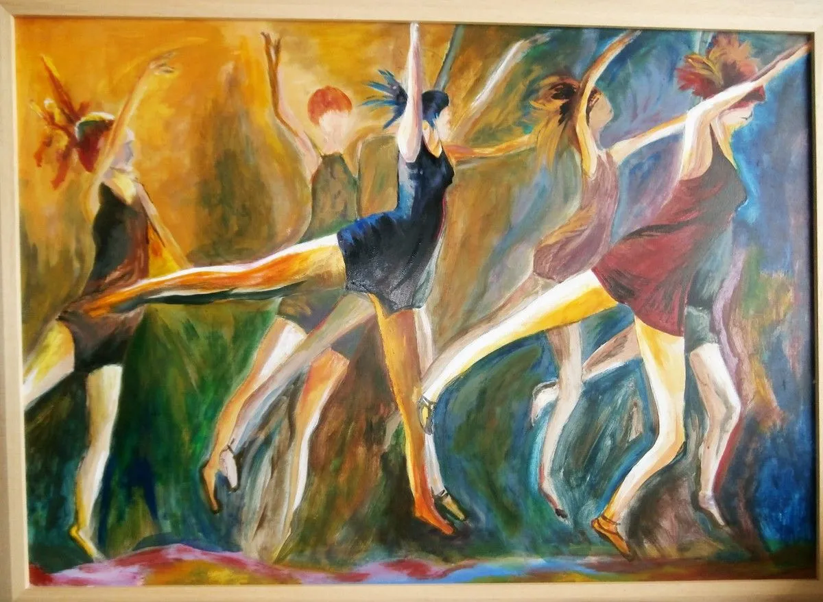 Prime ballerine, artwork by Edith Wéris