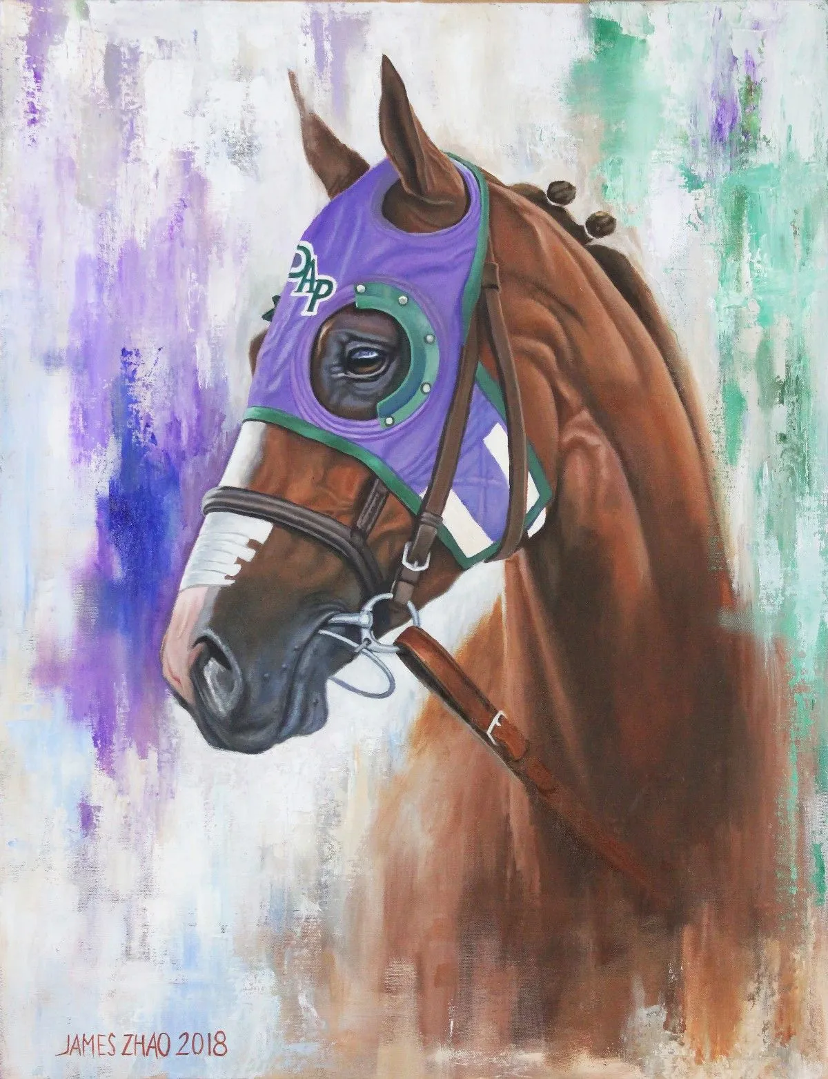 California Chrome-3, œuvre de James Zhao