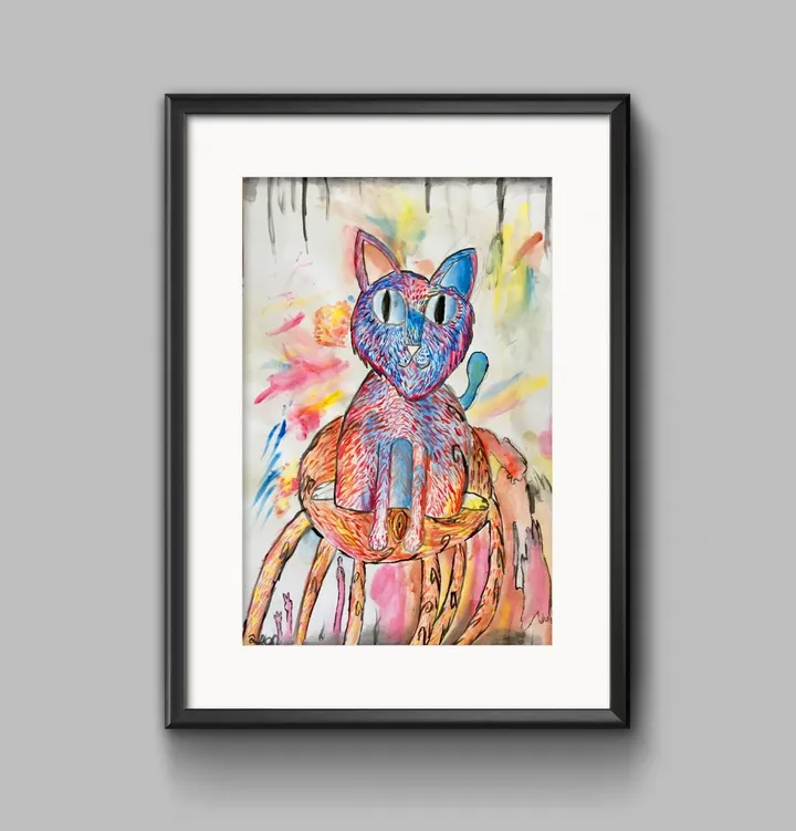 Gatoaraña, artwork by SANTIAGO GONZALEZ