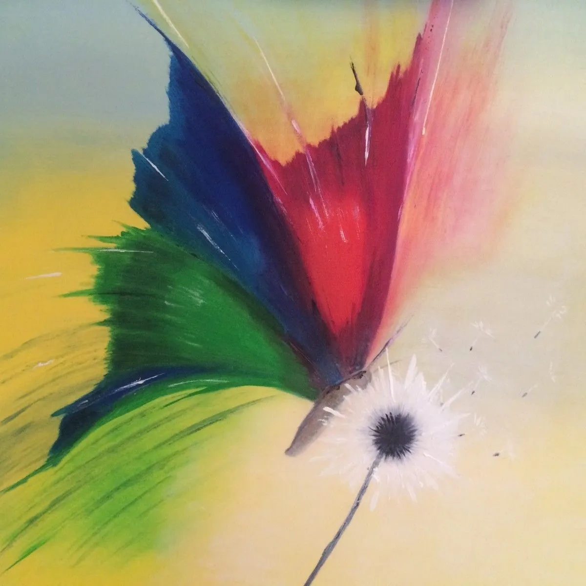 Papillon, artwork by Francoise Rozé Quintero