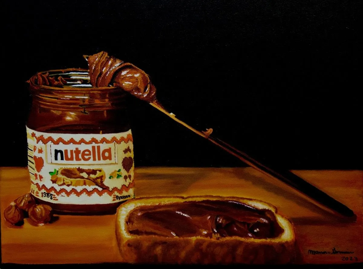 Nutella, œuvre de Manon Germain