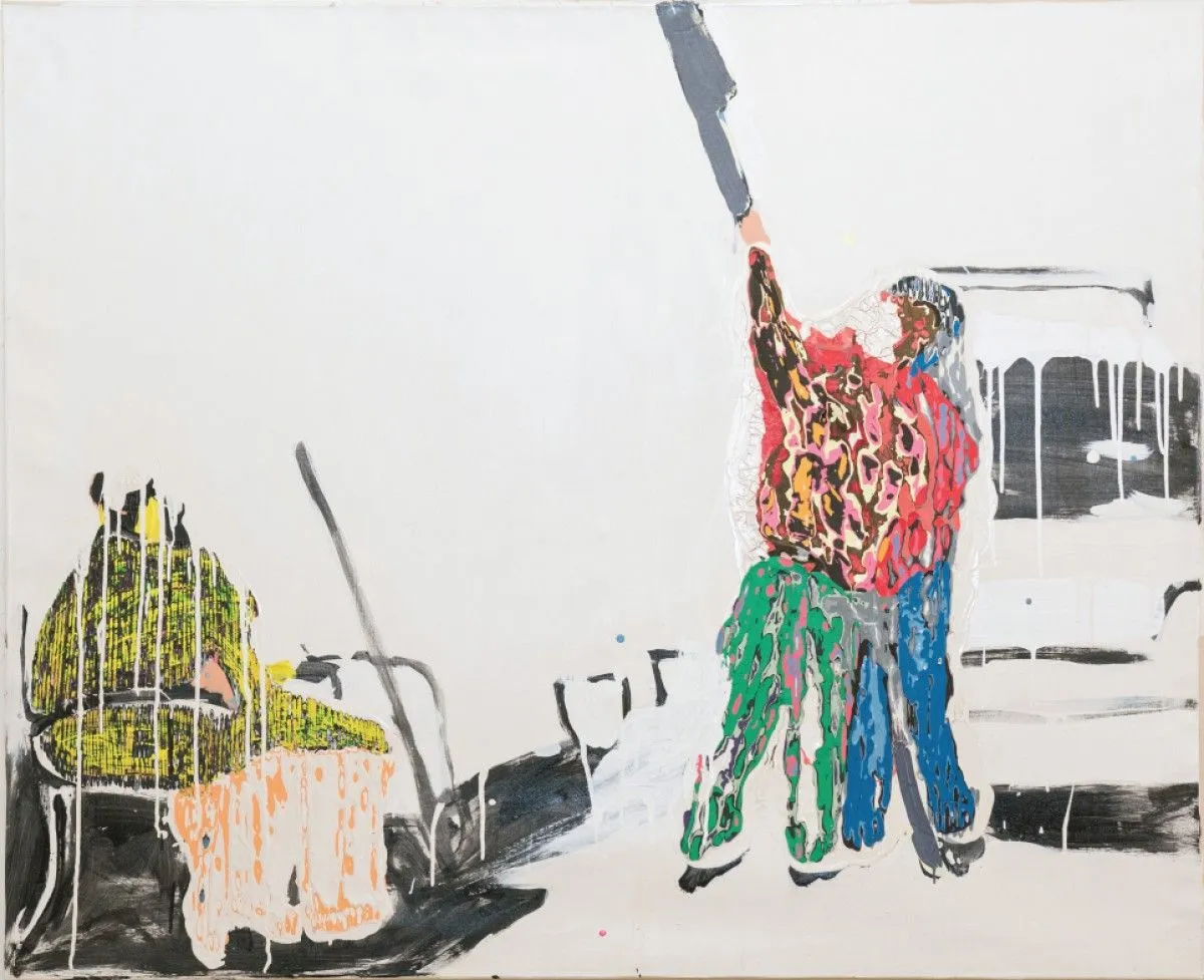 It is not my story- AFURADA 1, œuvre de Veronika Opavska