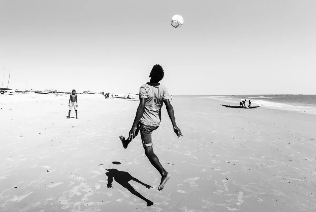 Football Dream, œuvre de LIN NA
