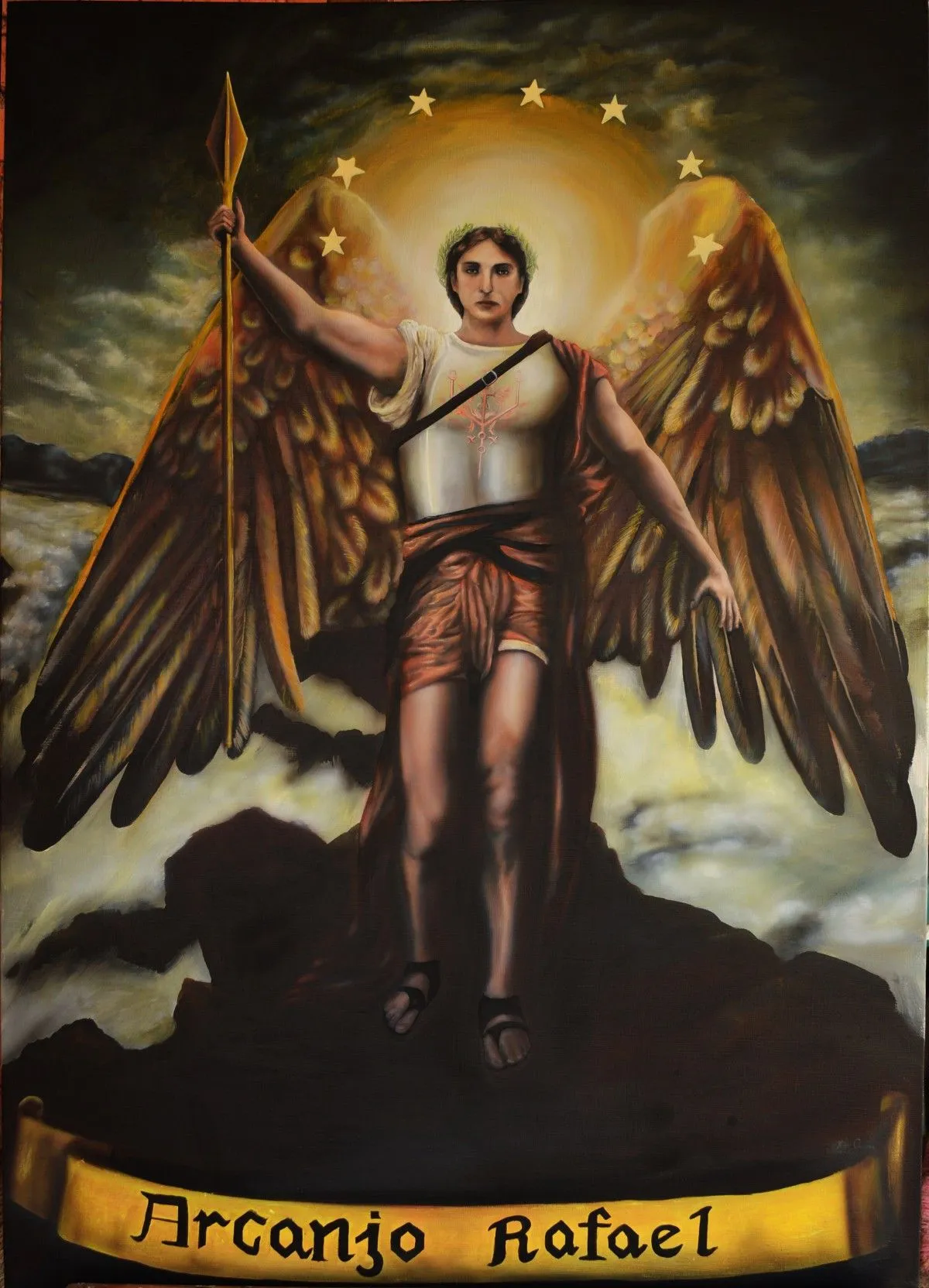 Arcanjo Rafael, artwork by Boris Cabrera