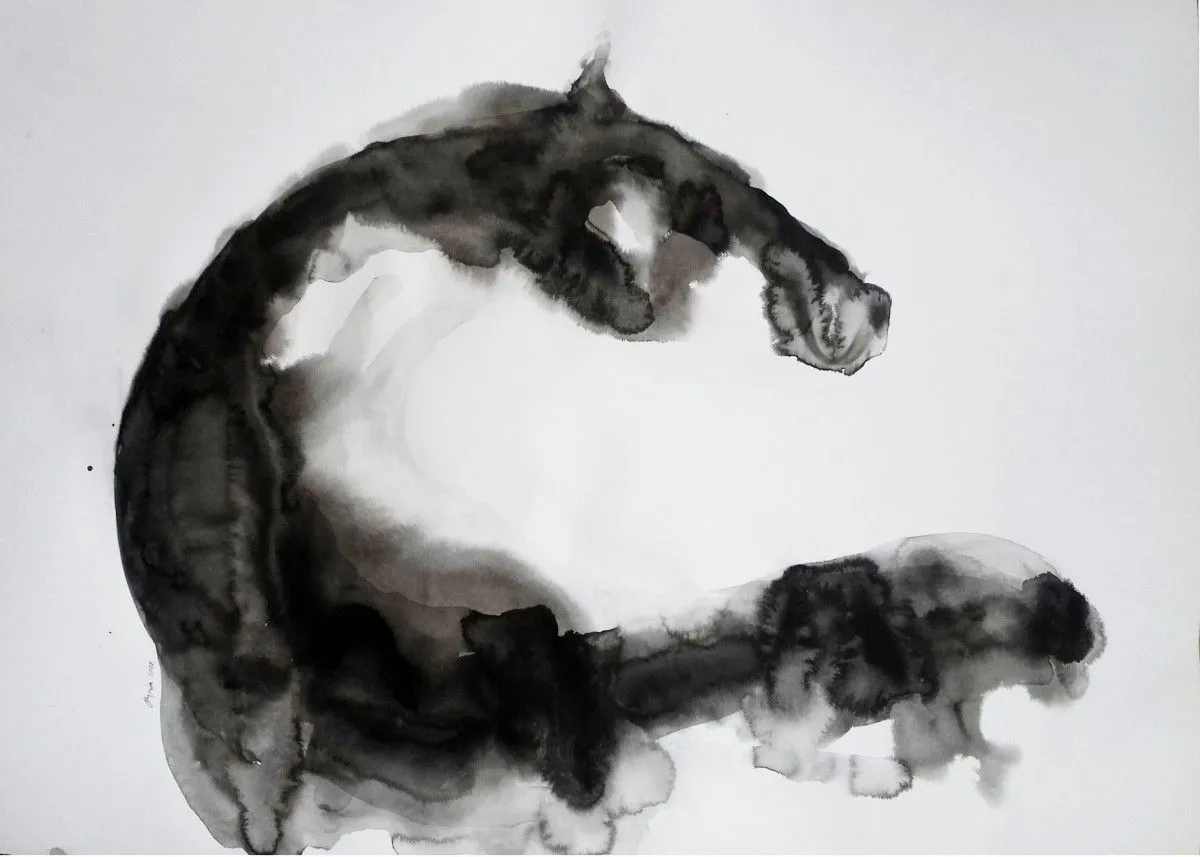 Turn around, artwork by marija colic
