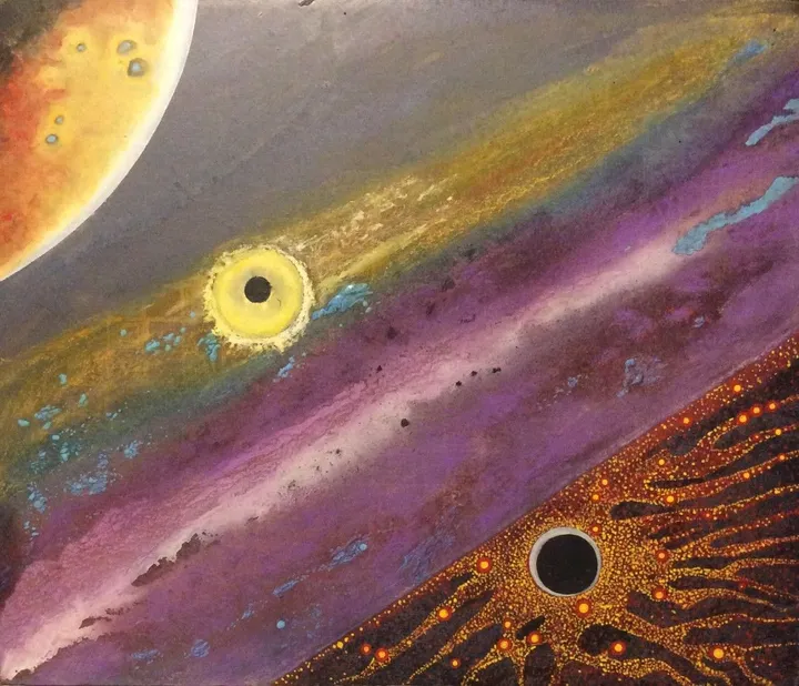 Universo, œuvre de Von Piotrowski Isabell