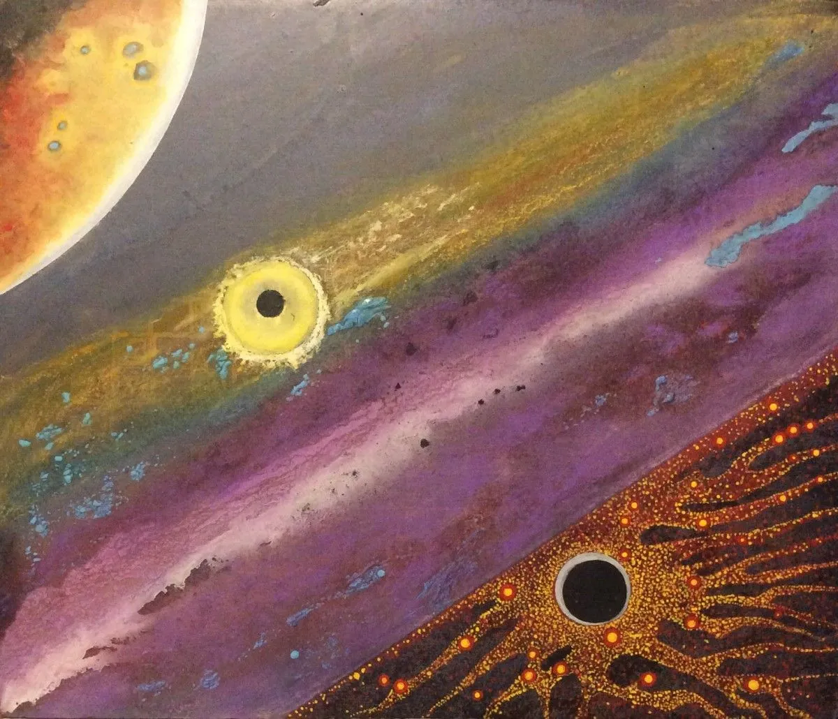 Universo, artwork by Von Piotrowski Isabell