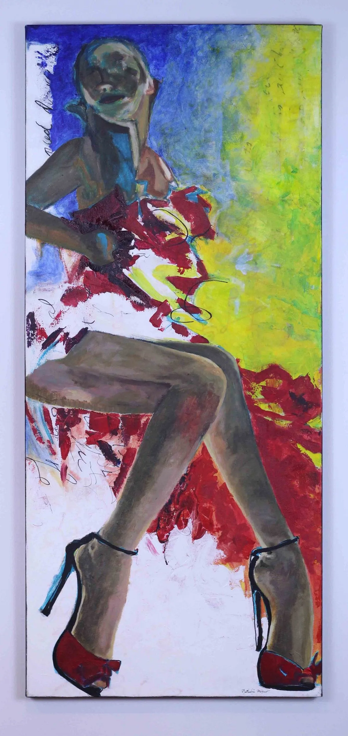De Rouge Oser, artwork by Nathalie Baie-Comeau