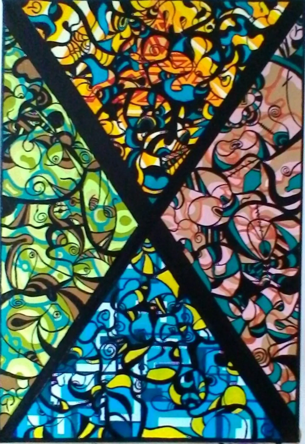 Il fut un temps, artwork by Greg Valles