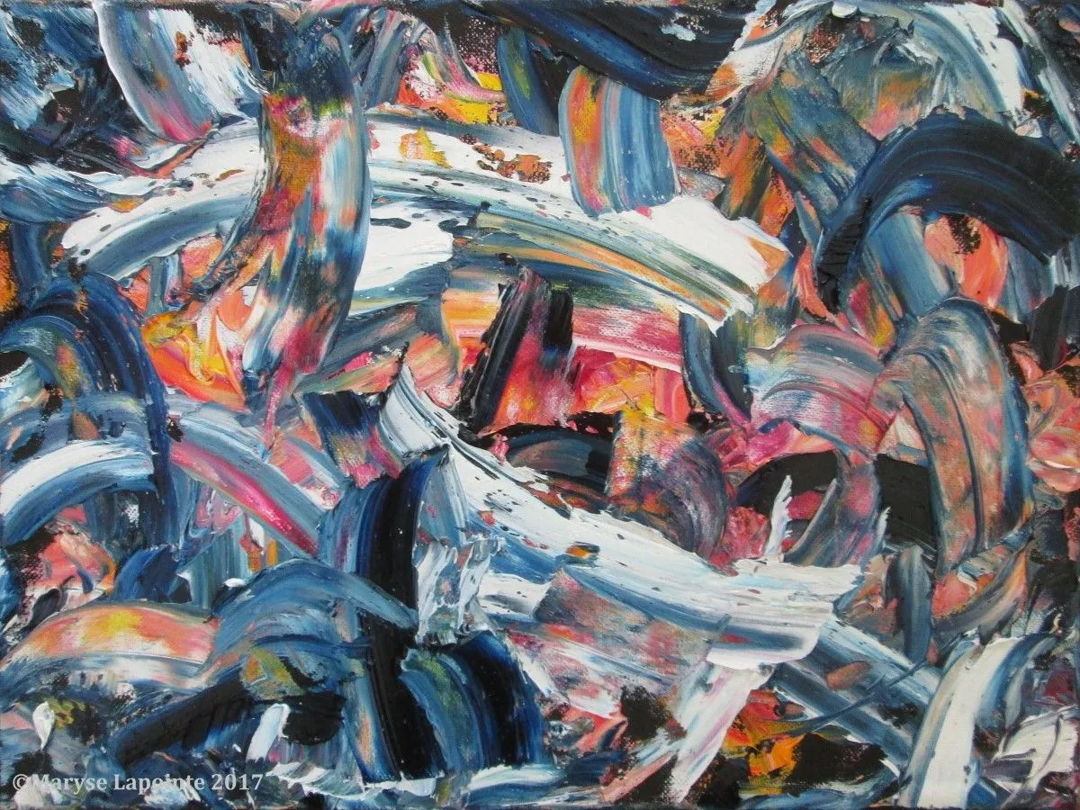Glissando 1 (vendu), artwork by Maryse Lapointe