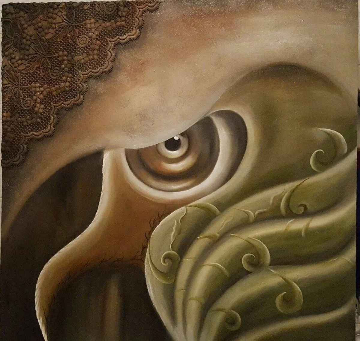 I see, artwork by Monica Sararu