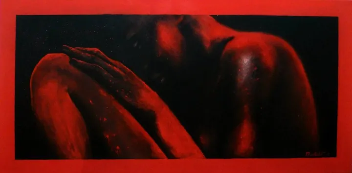 méditation, œuvre de berthelot david