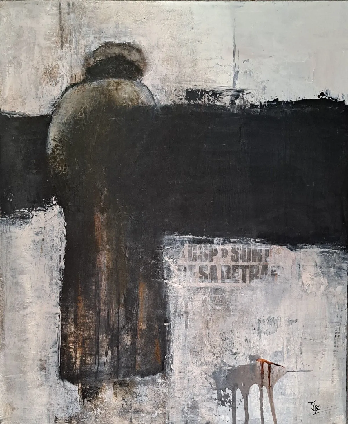 Droit devant, artwork by Anne Thibault