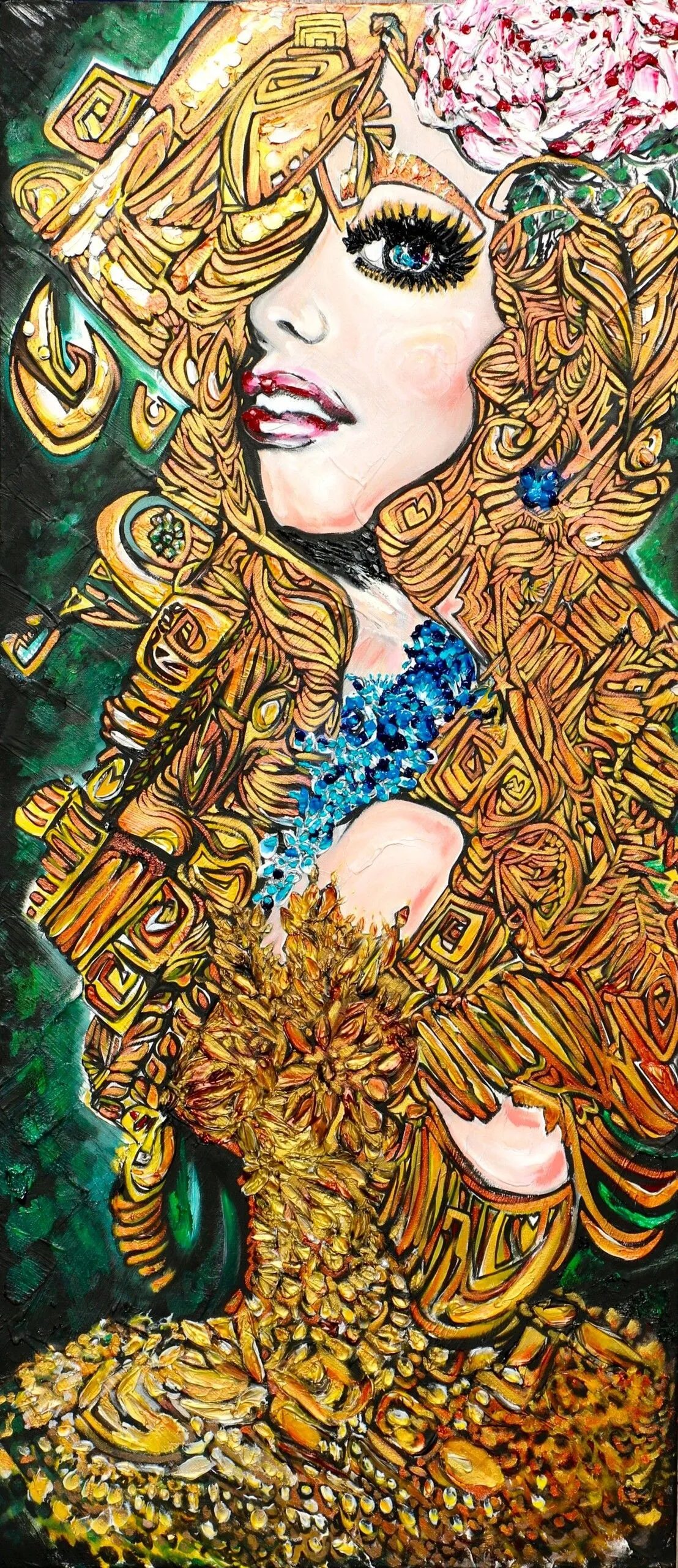 Déesse Artémis, (Diane), œuvre de Isabelle Gagnon