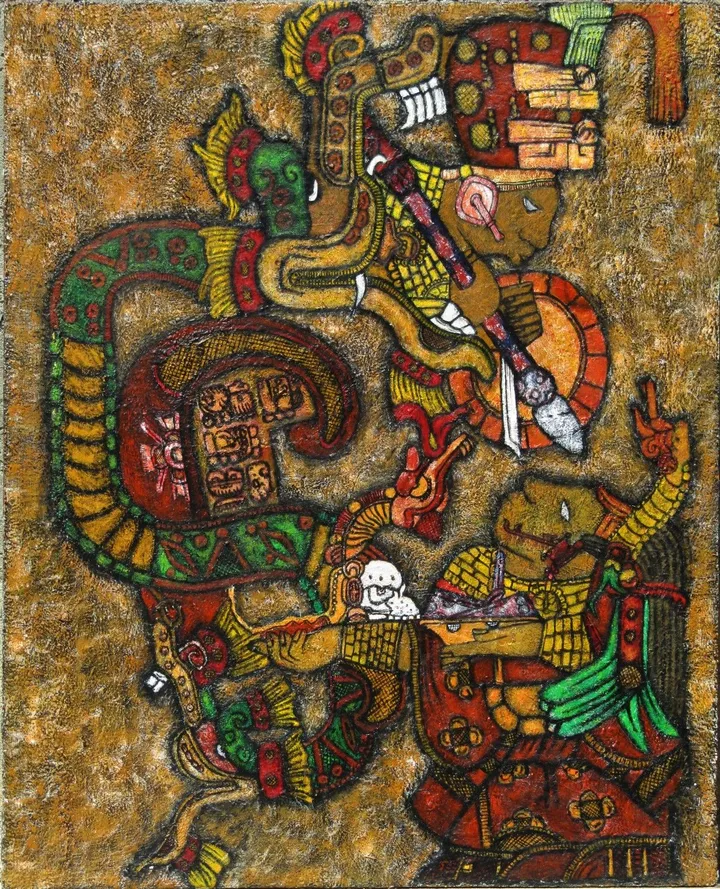 Confrontacion, œuvre de Aquiles Ortiz