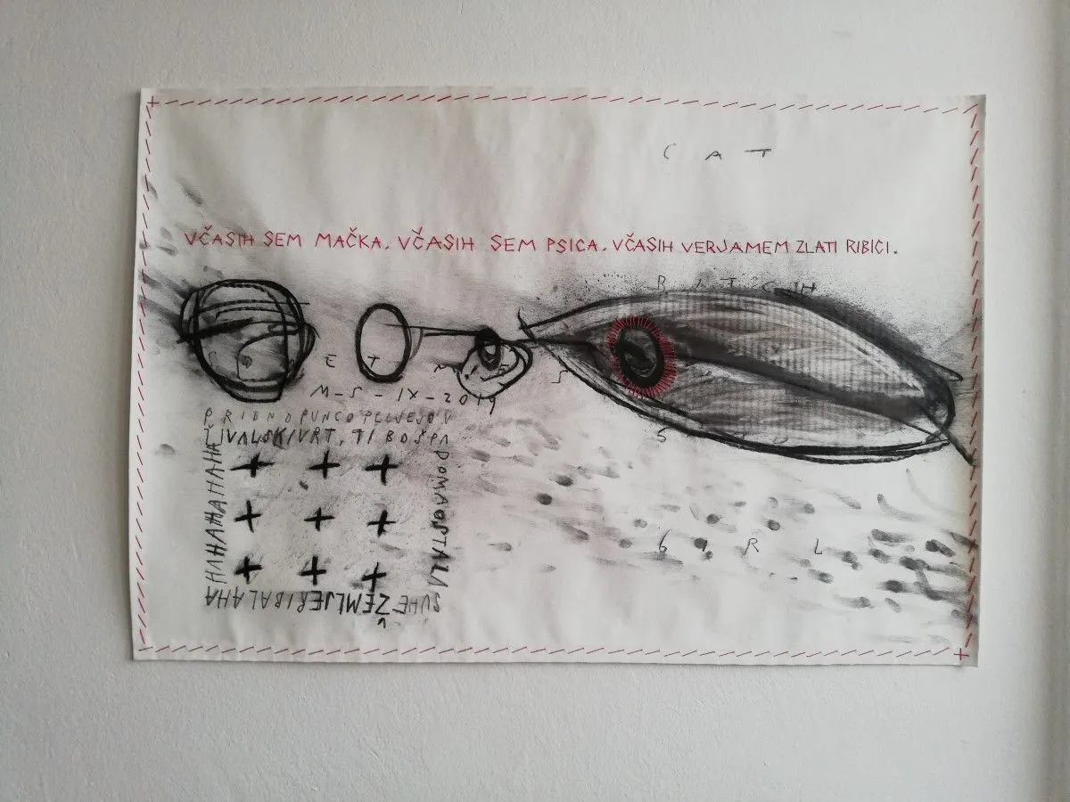 * Come closer 2 *, œuvre de Mojca Senegacnik