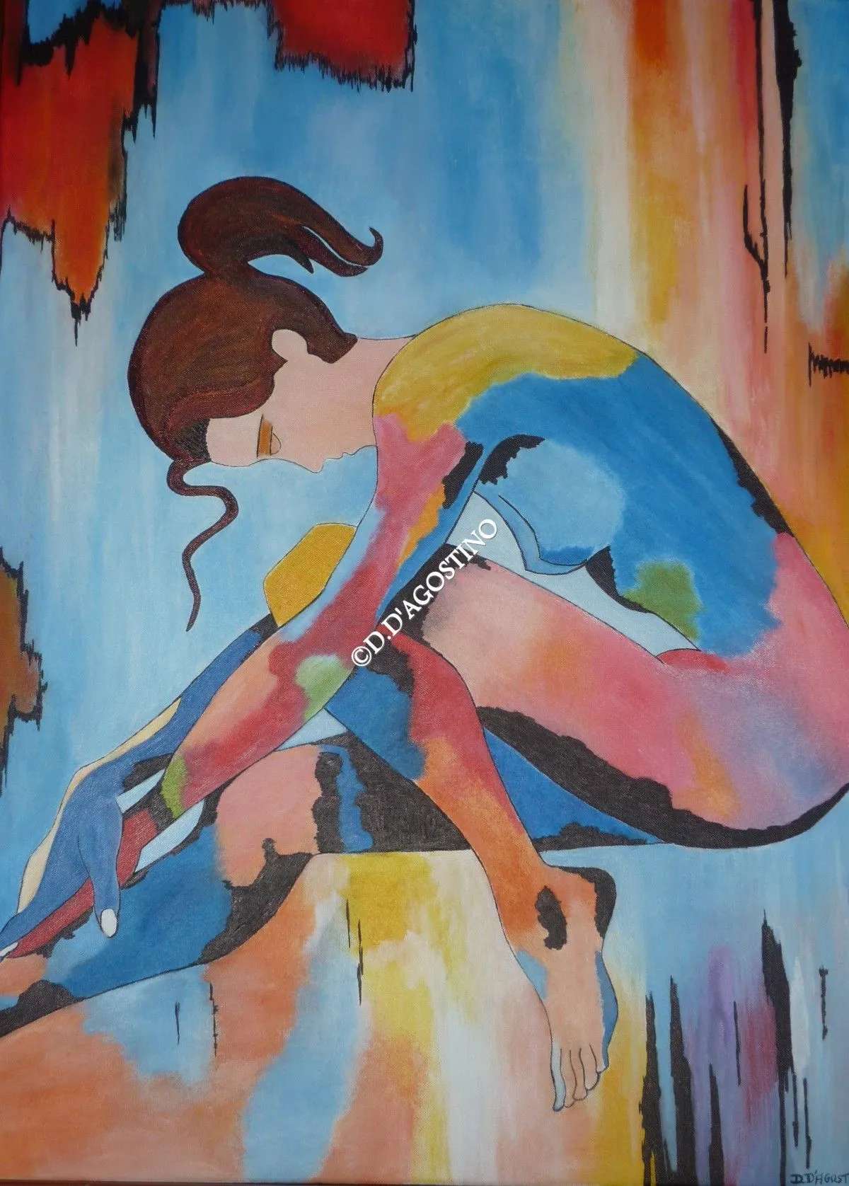 VALERIA, artwork by Dominique D'AGOSTINO