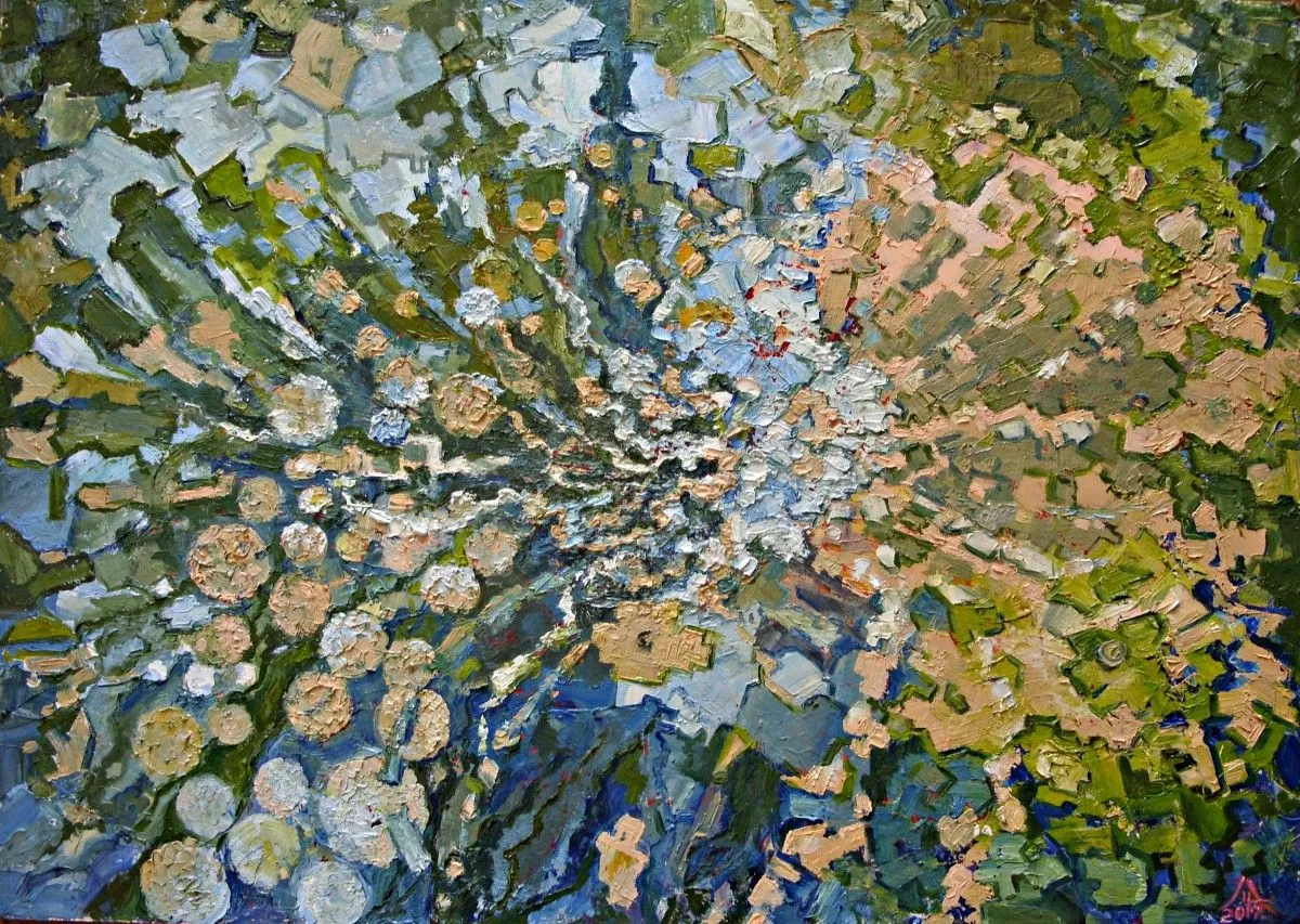 Gentle Flow, artwork by Liubov Ponomareva