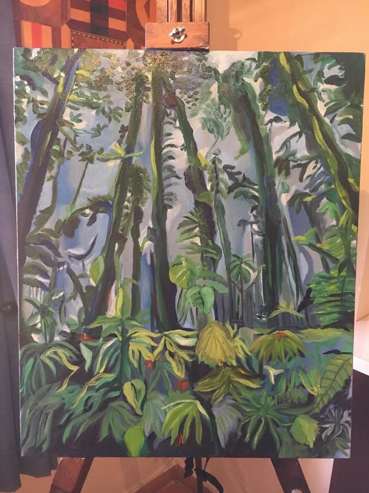 Ecuadorian Rainforest, œuvre de Ligia Moya