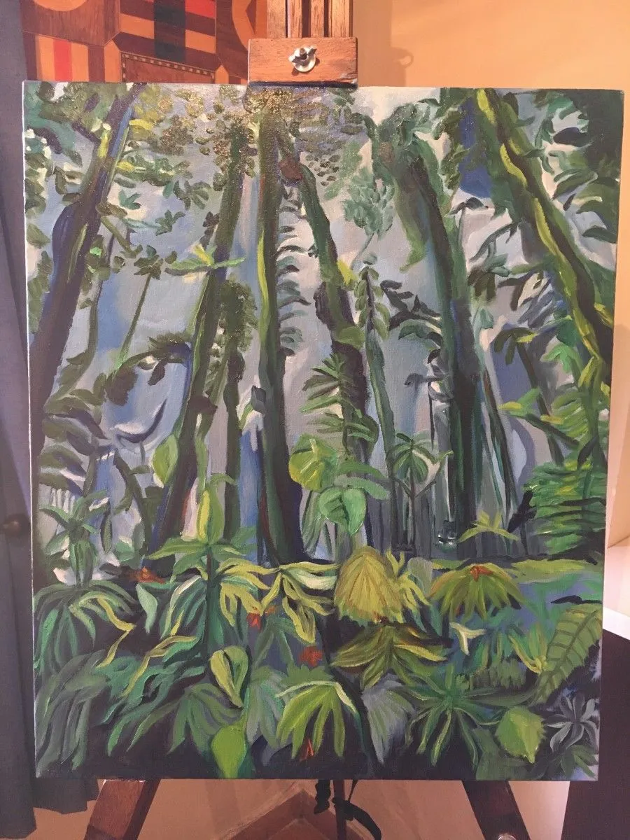 Ecuadorian Rainforest, œuvre de Ligia Moya