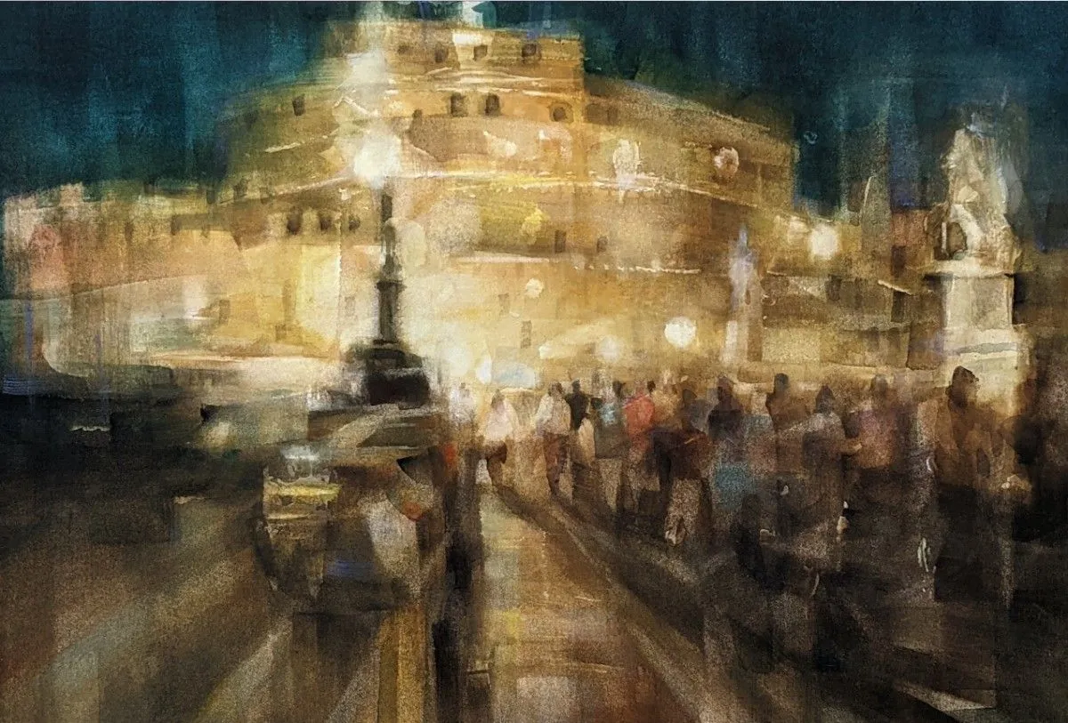 Night Scenes of Tourists, œuvre de Misure Nien