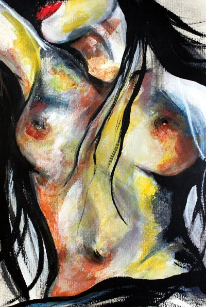 La charmeuse, artwork by Johanne Hebert Coulombe