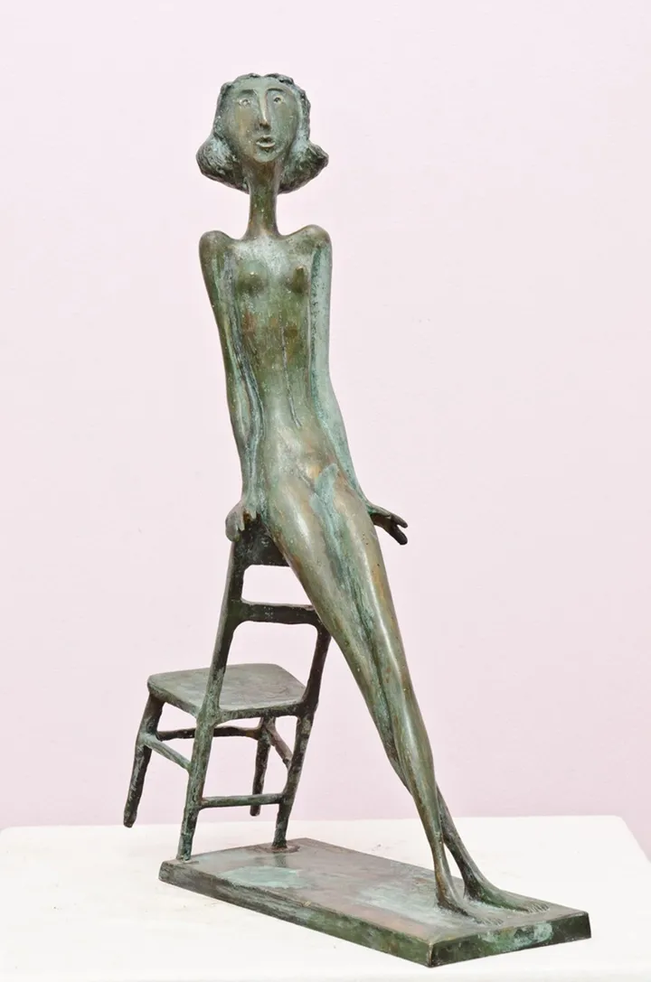 Young girl, artwork by ZAKIR AHMEDOV
