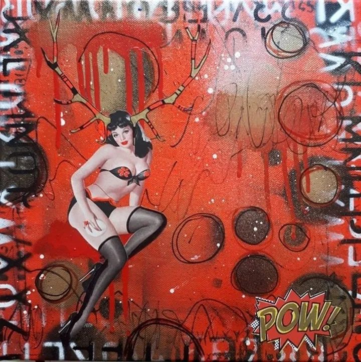 Bambi, œuvre de Lorette C Luzajic