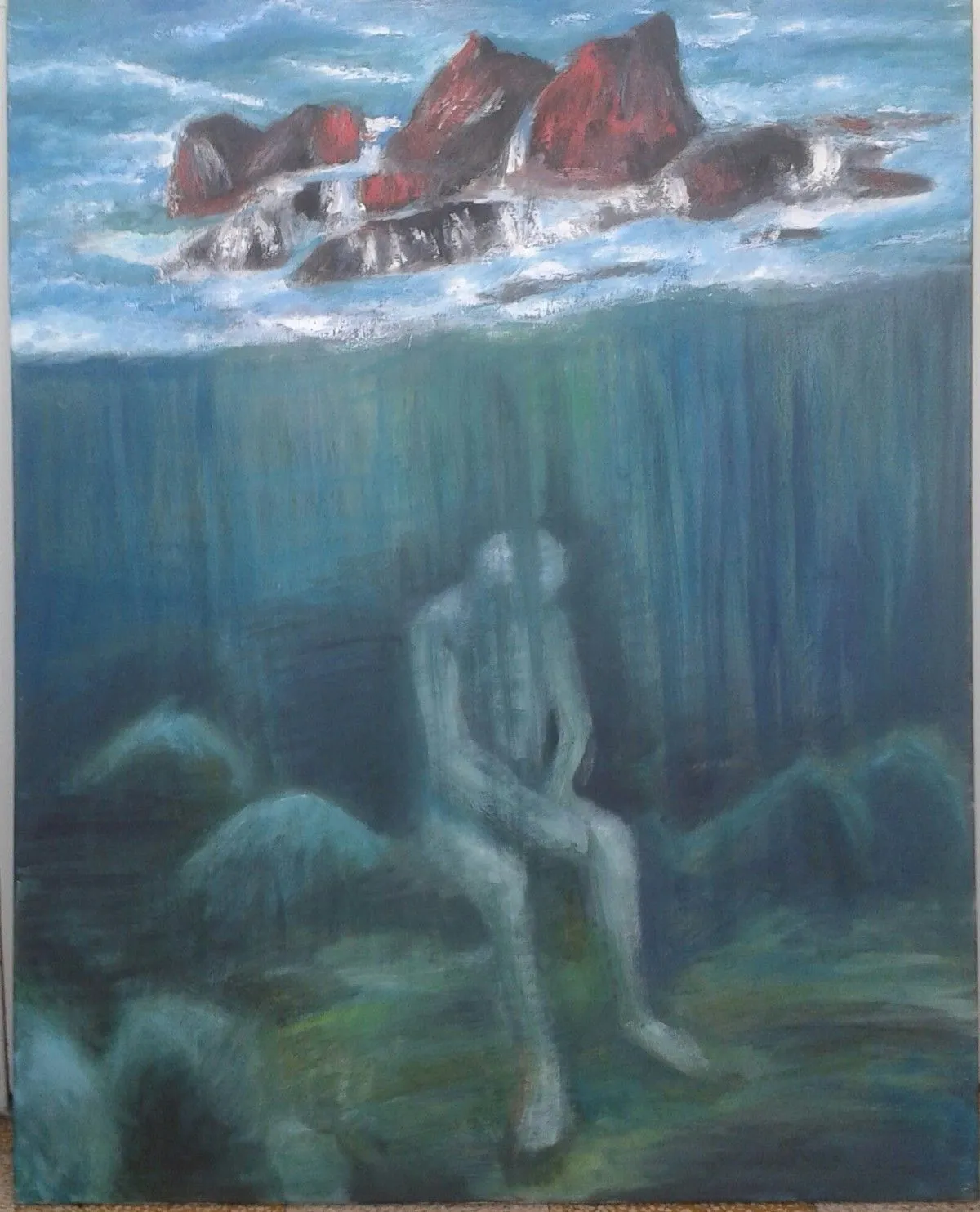 L'homme et ses tourments..., artwork by Nikita Victoriya