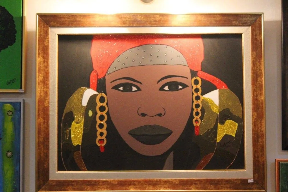Quêniana, artwork by Irley Rivera