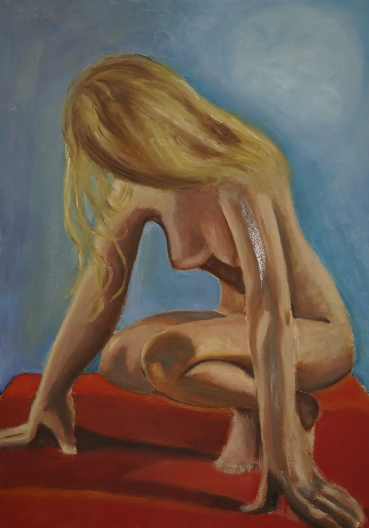Crouching Nude, œuvre de Kenneth Friend