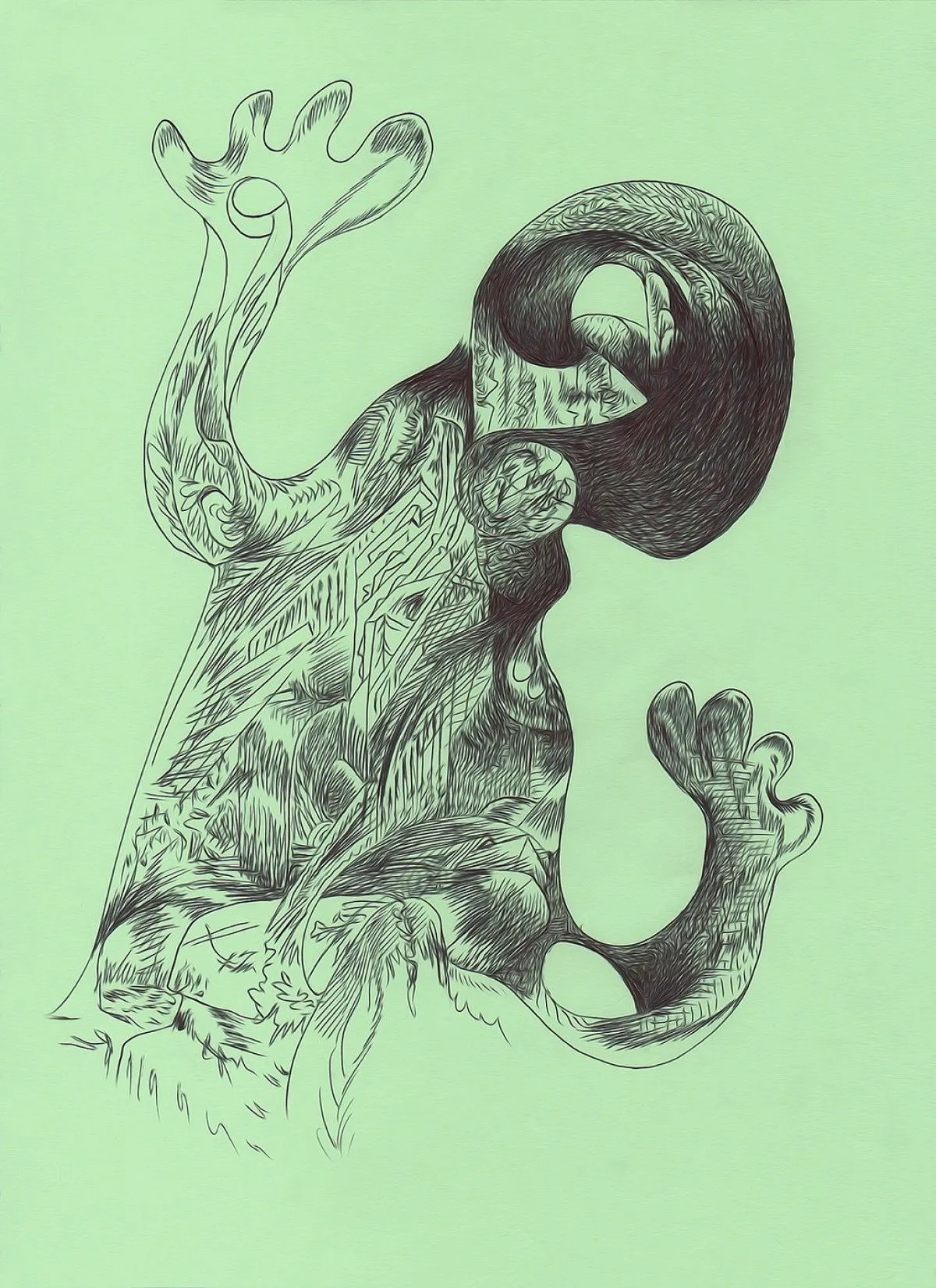 +:+, artwork by Laura H