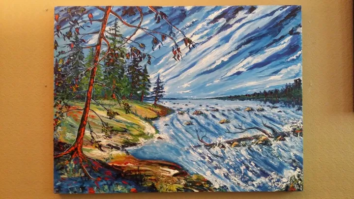 Rushing waters, œuvre de Todd Kasprick