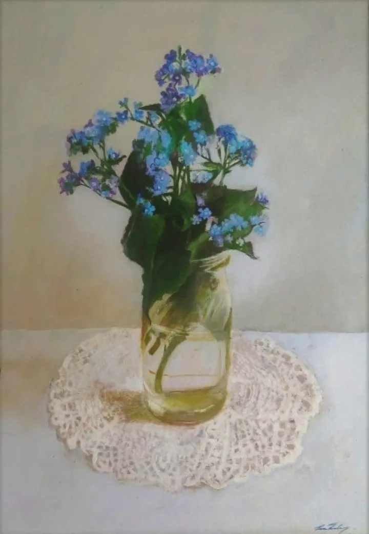 Forget - me - nots, œuvre de Lea Laboy