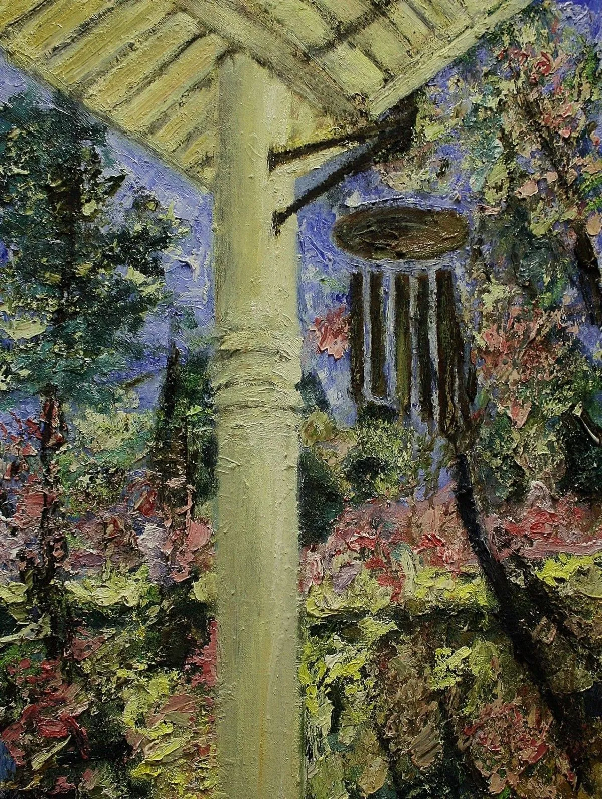 Wind chimes, artwork by James Relyea
