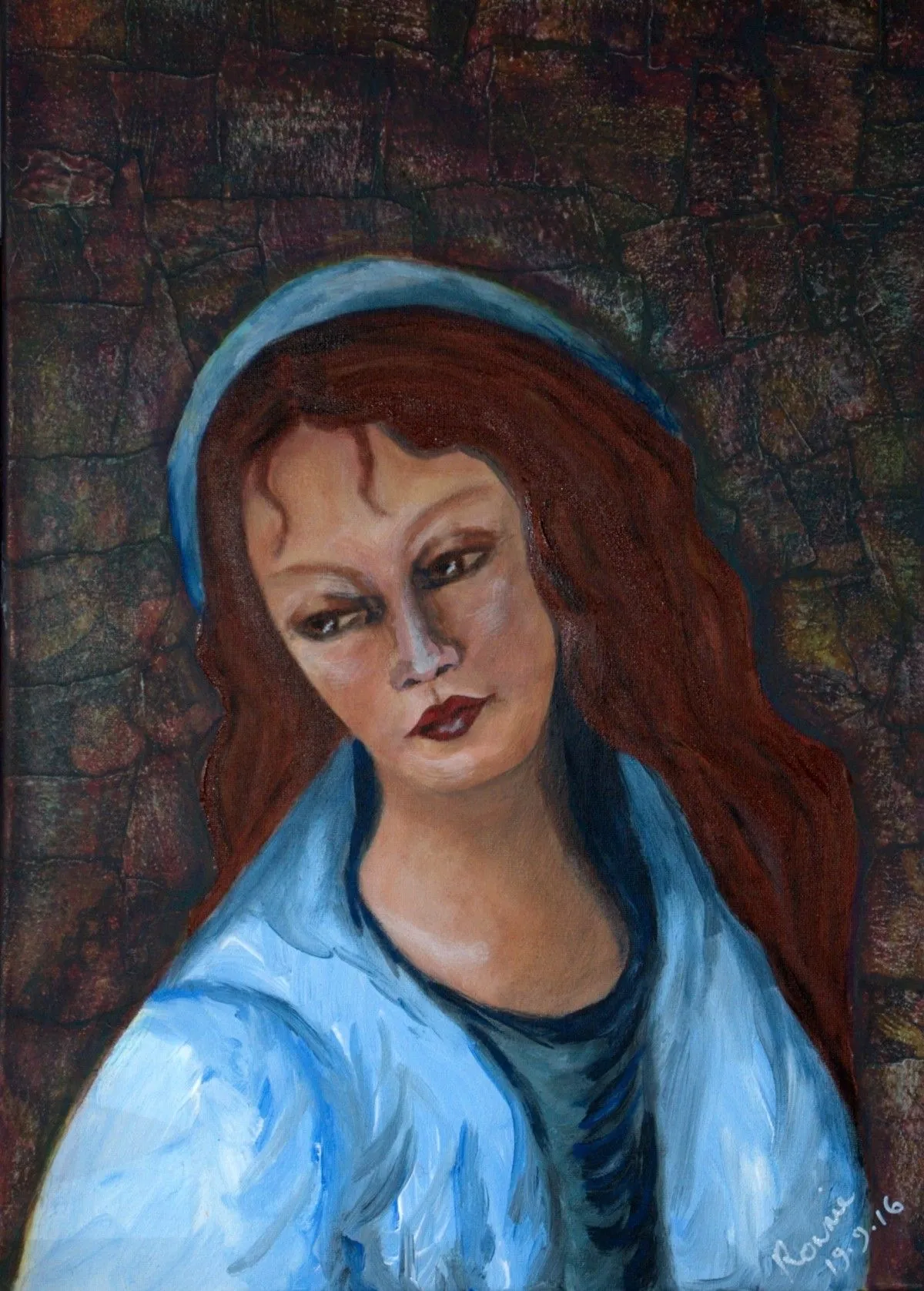 Maria, artwork by Ronnie Bosch