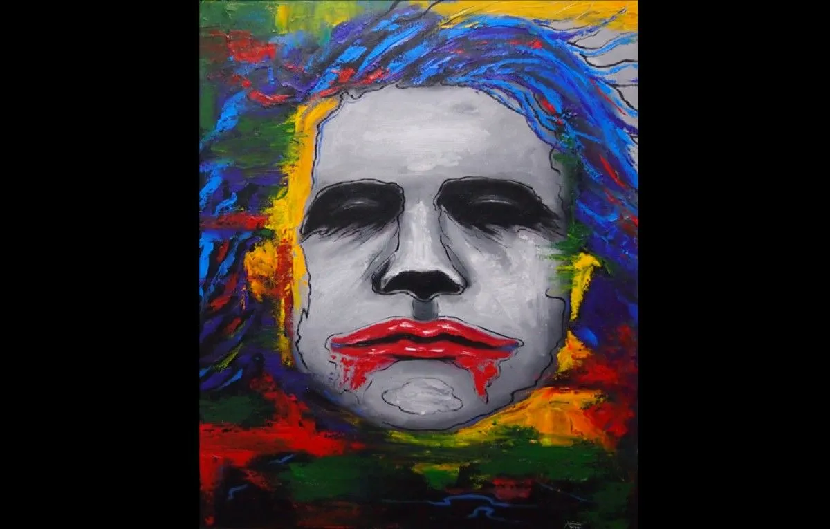 joker, artwork by Pinit Viset