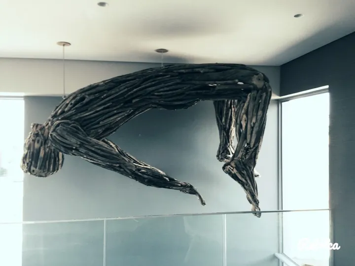The Floating Man, œuvre de Bryan Cusack