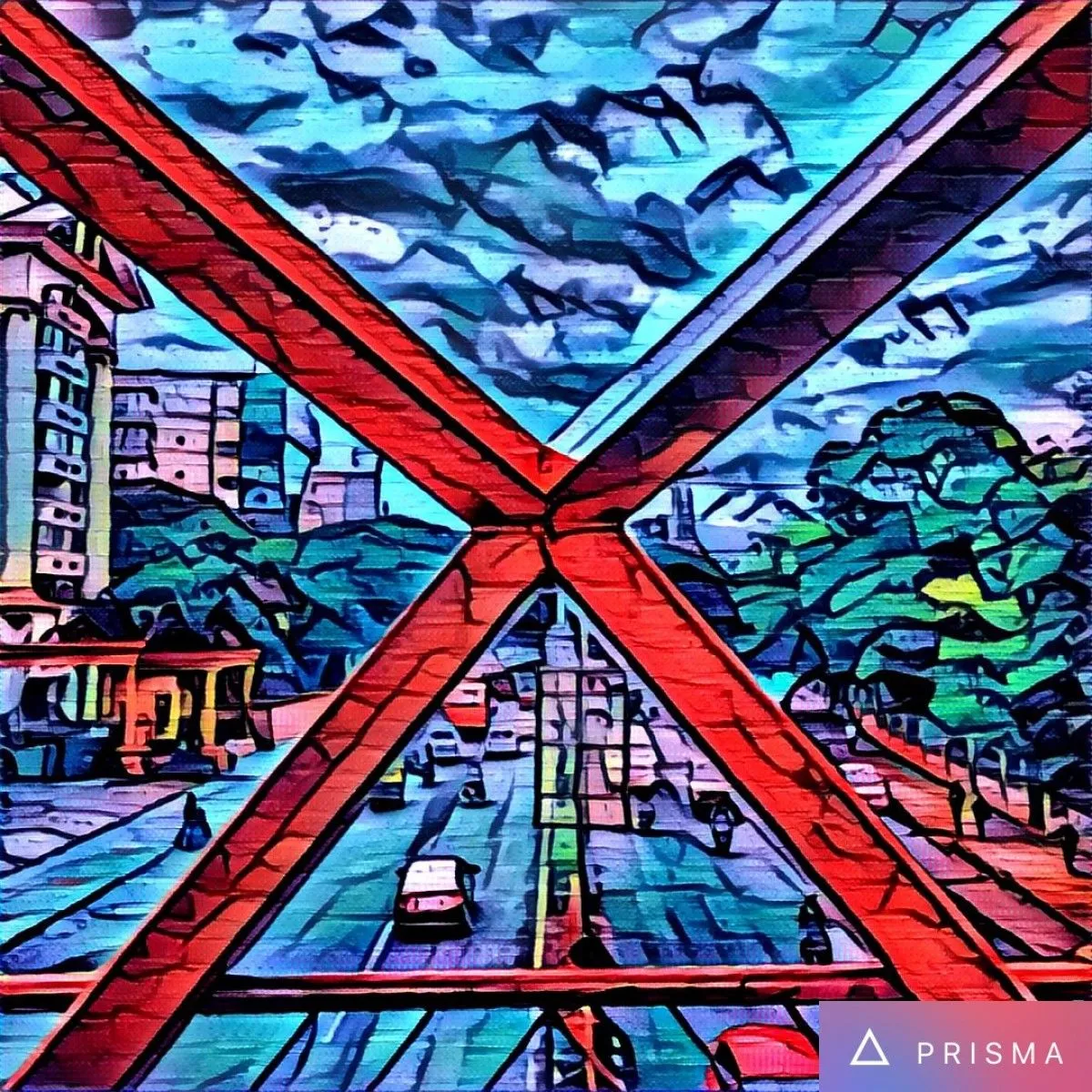 The X., artwork by Ammad Haider