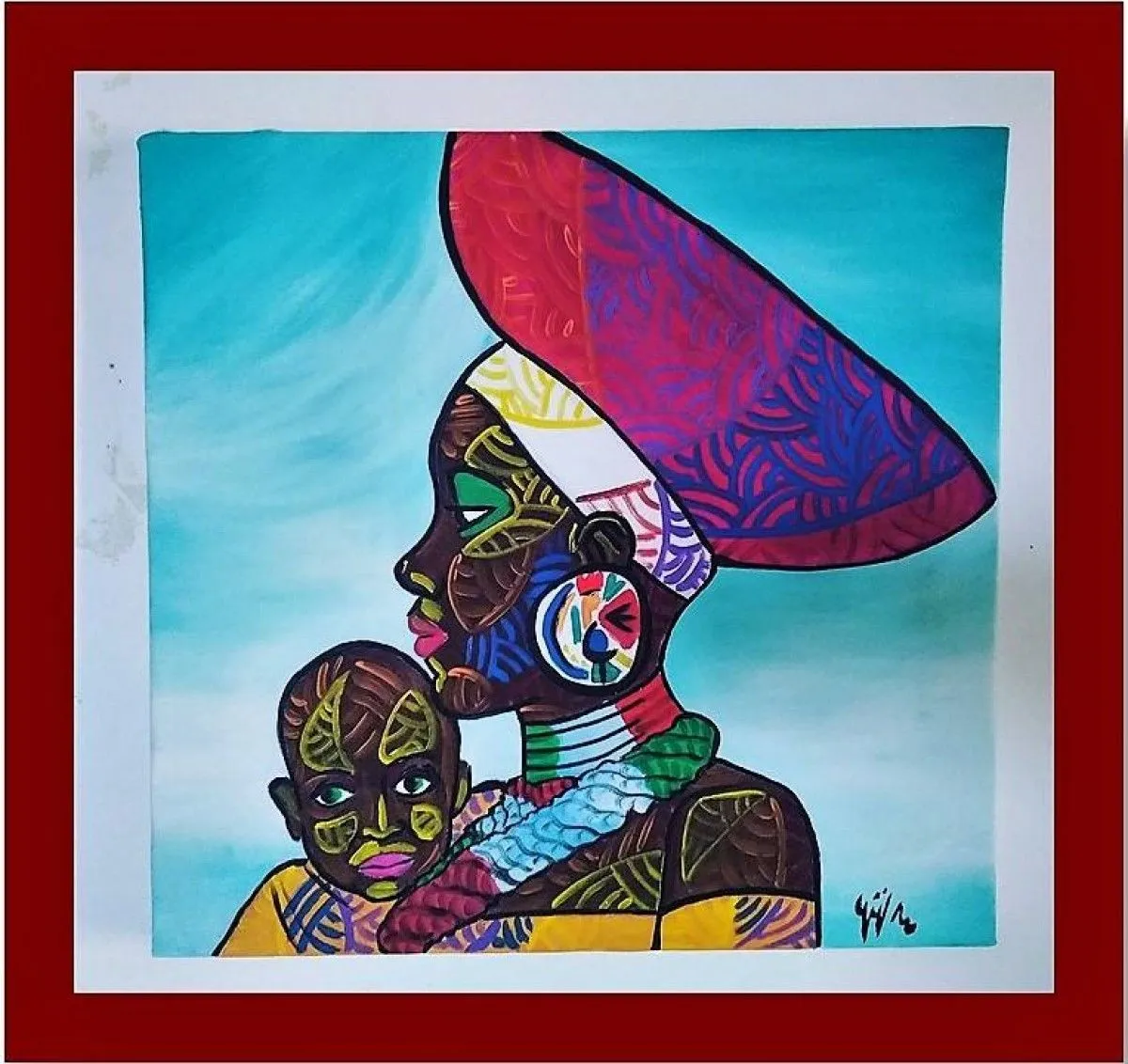 Mother Africa, œuvre de Gerardo La Porta