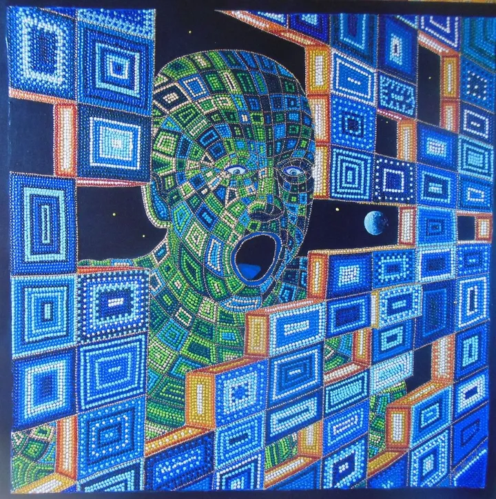The wall, artwork by luc Pradel