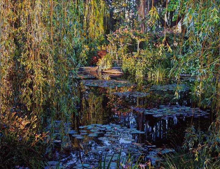 le reve du peintre, œuvre de christophe giral