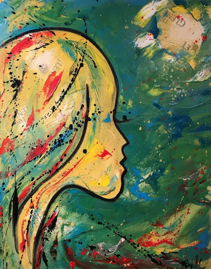 Droit devant, artwork by Marie Bujold